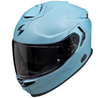 Casco moto Scorpion Exo-GT SP Air Solid Azul Mate Celeste