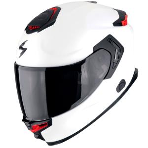 Casco moto Scorpion Exo-GT SP Air Solid Blanco Perla Mate Rojo