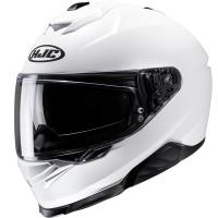 Casco HJC i71 Solid Semi Mate Blanco Perla