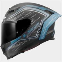 Casco LS2 FF807 Dragon SUBIC Azul Petol