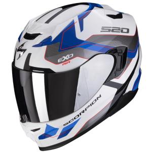 Casco moto Scorpion Exo-520 EVO Air Elan azul