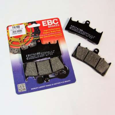 pastilla de freno ebc organica fa654