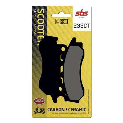 pastillas de freno sbs carbono scooter 233ct