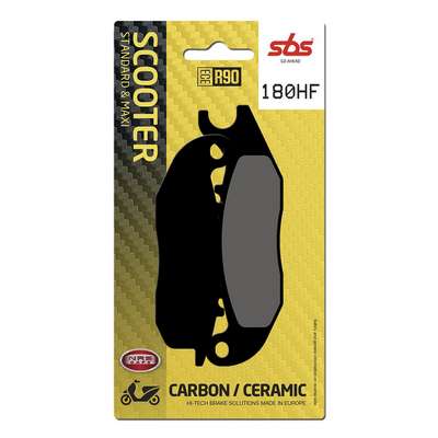 pastillas de freno sbs ceramicas scooter 180hf