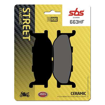 pastillas de freno sbs ceramicas 663hf