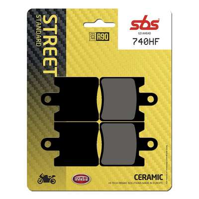 pastillas de freno sbs ceramicas 740hf