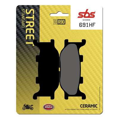 pastillas de freno sbs ceramicas 691hf