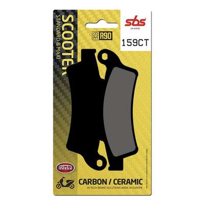 pastillas de freno sbs carbono scooter 159ct