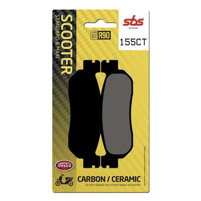 pastillas de freno sbs carbono scooter 155ct