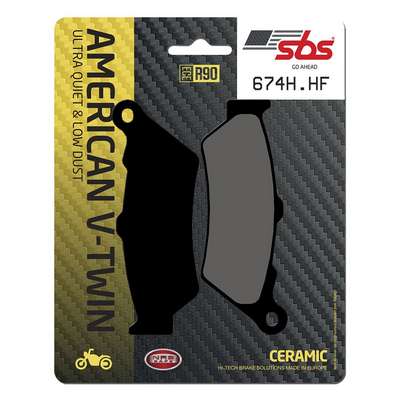 pastillas de freno sbs ceramicas 674h-hf