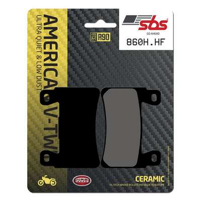 pastillas de freno sbs ceramicas 860h-hf