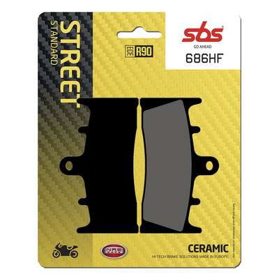 pastillas de freno sbs ceramicas 686hf