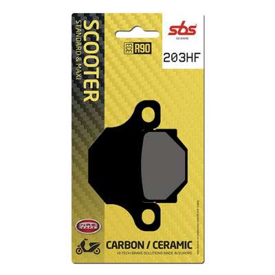 pastillas de freno sbs ceramicas scooter 203hf