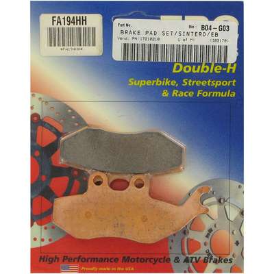pastilla de freno ebc sinterizada hh fa194hh