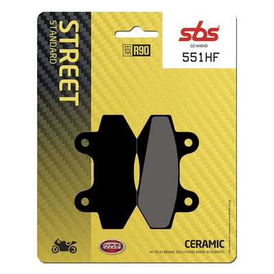 pastillas de freno sbs ceramicas 551hf