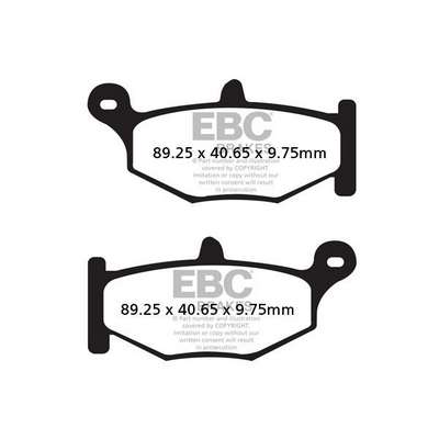 pastillas de freno ebc semi sinterizadas -v fa419v