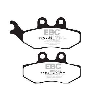 pastilla de freno ebc sinterizada scooter hh sfa194hh