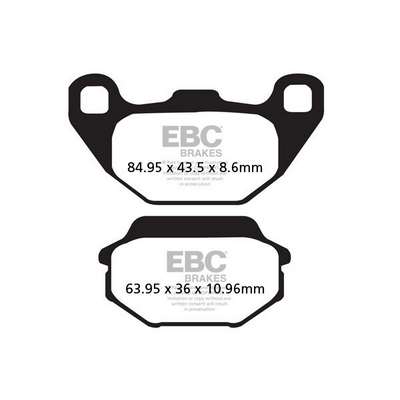 pastilla de freno ebc sinterizada scooter hh sfa305hh