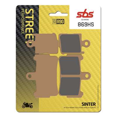 pastillas de freno sbs sinterizadas 869hs