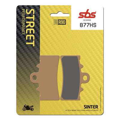 pastillas de freno sbs sinterizadas 877hs