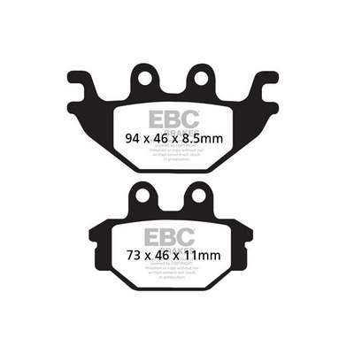 pastilla de freno ebc sinterizada hh fa377hh