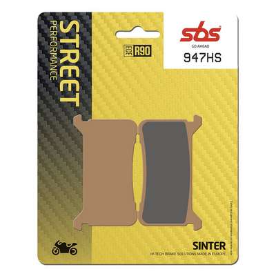 pastillas de freno sbs sinterizadas 947hs