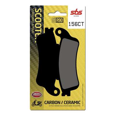 pastillas de freno sbs carbono scooter 156ct