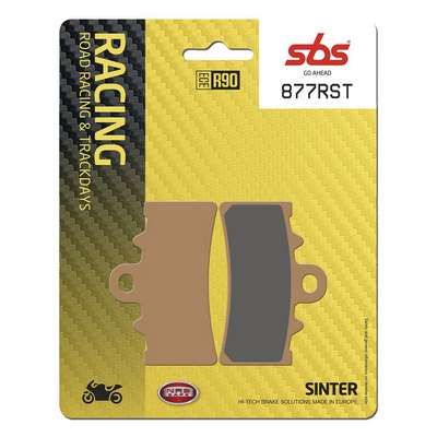 pastillas de freno sbs sinterizadas racing   877rst