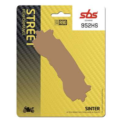 pastillas de freno sbs sinterizadas 952hs