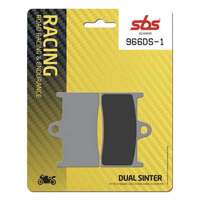 pastillas de freno sbs sinterizadas racing 966ds-1