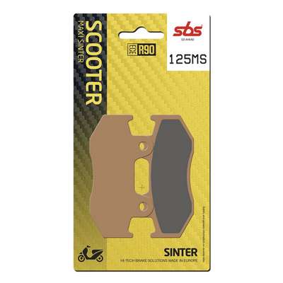 pastillas de freno sbs sinterizadas scooter 125ms