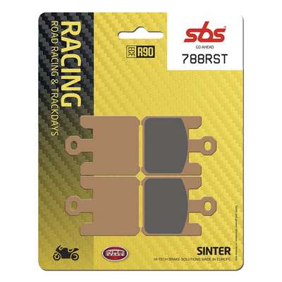 pastillas de freno sbs sinterizadas racing   788rst