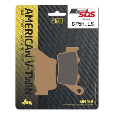 pastillas de freno sbs sinterizadas 675h-ls