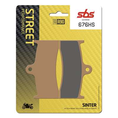 pastillas de freno sbs sinterizadas 676hs