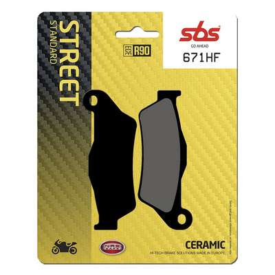 pastillas de freno sbs ceramicas 671hf