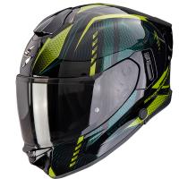 Casco moto Scorpion EXO-530 AIR THERAS Negro Verde