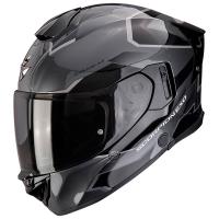 Casco moto Scorpion EXO-530 AIR CLIP Plata Negro