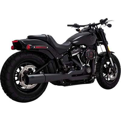 escape completo negro 18- hd fat bob