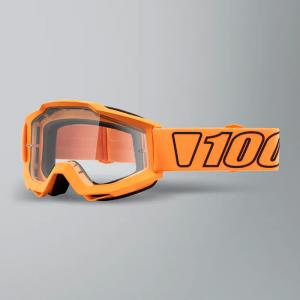 Gafas Motocross 100% Naranja Accuri Luminari Lente transparente