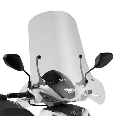 Parabrisas transparente en moto SYM Symphony SR 50-125-151 10-15