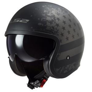 Casco LS2 Spitfire Black Flag
