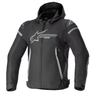 Chaqueta Alpinestars Zaca impermeable negro-gris