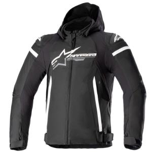 Chaqueta Alpinestars Zaca impermeable negro-blanco