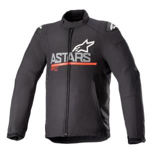 Chaqueta Alpinestars SMX impermeable negro -rojo