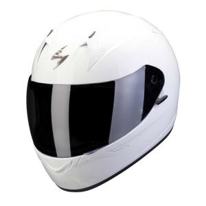 Casco moto Scorpion Exo-390 Solid blanco TALLA M