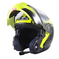 Intercomunicador moto Sena 3S con brazo largo casco Â· 2