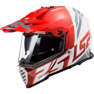 Casco LS2 Pioneer Evolve rojo