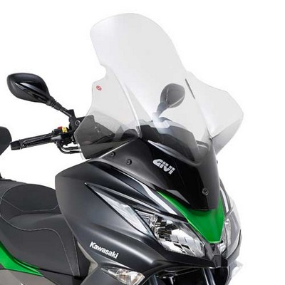 Parabrisas transparente Givi moto Kawasaki J125-300 2014-
