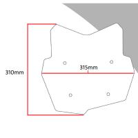 Cupula Sport BMW F800GS 24+ F750GS 17-23 PowerBronze 310mm Â· 3