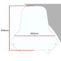 Cupula Touring PowerBronze Ducati DesertX 22+ DesertX Rally 24+ 47cm Â· 4